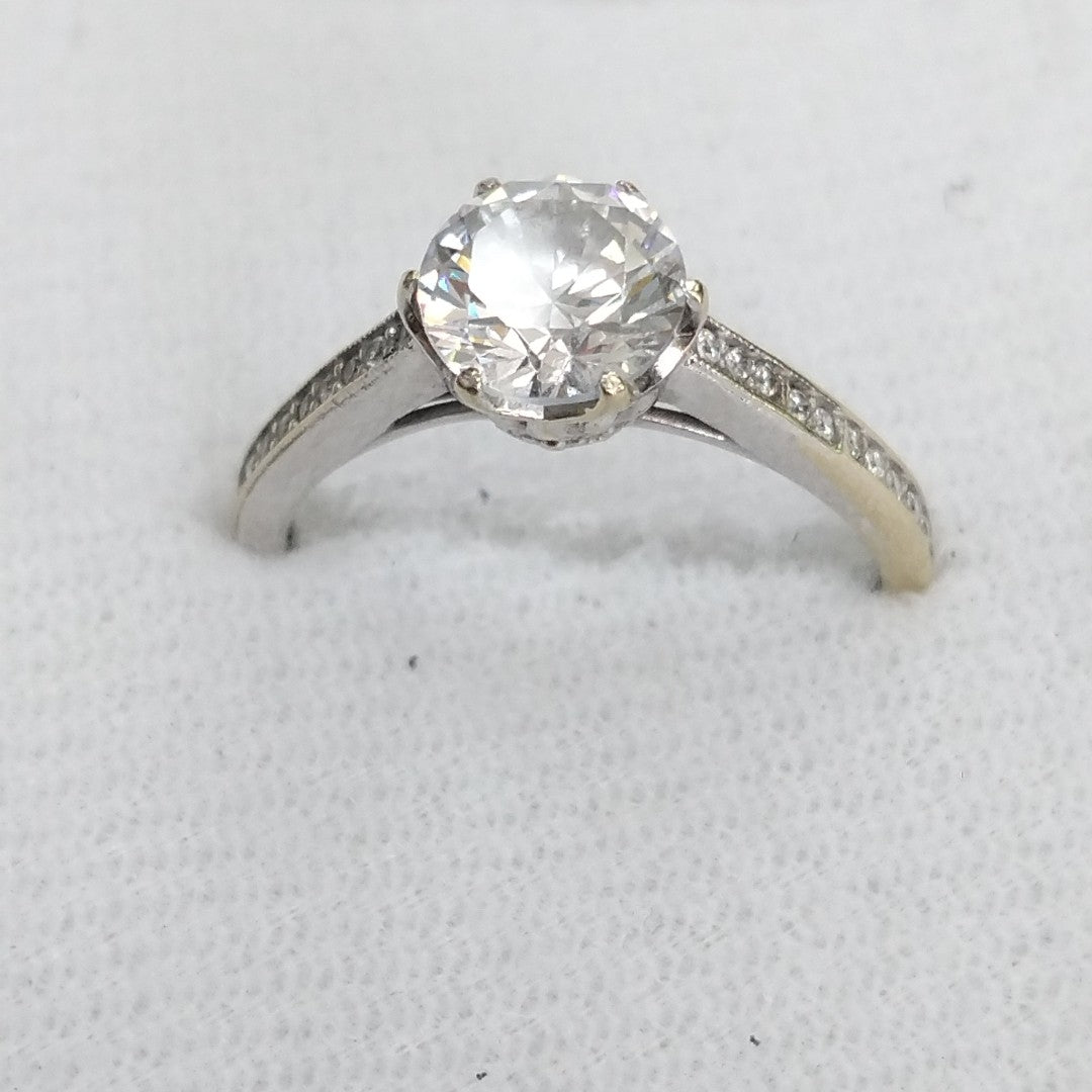 ANILLITO ORO BLANCO 14 K 2,00 GRMS (SEMINUEVO)