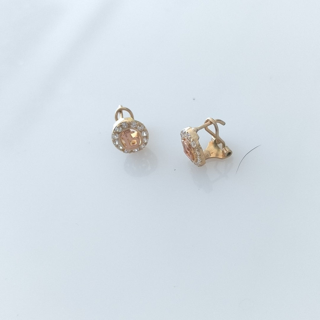 ARETES PAR ORO 10 K 2,60 GRMS (SEMINUEVO)