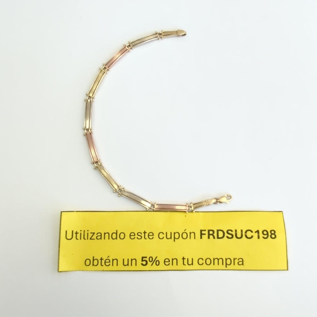PULSERA ORO 14 K 8,80 GRMS (SEMINUEVO)