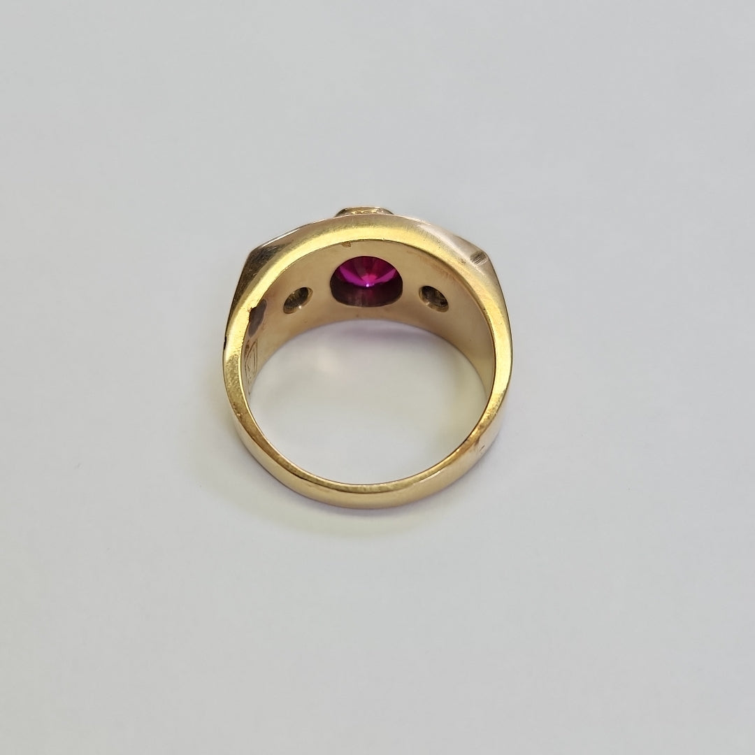 ANILLO ORO 14 K 12 GRMS (SEMINUEVO)