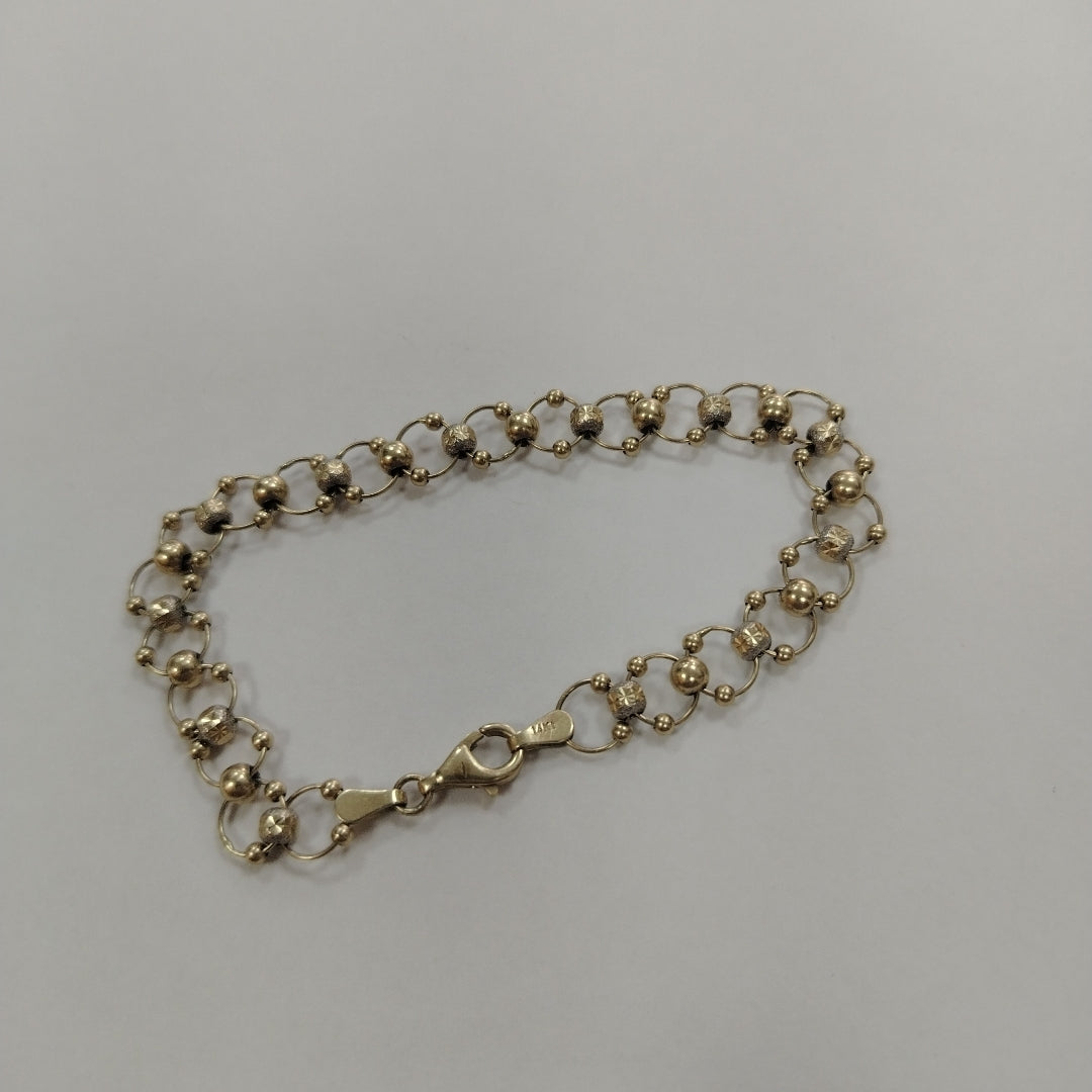 PULSERA ORO 14 K 7.7 GRMS (SEMINUEVO)