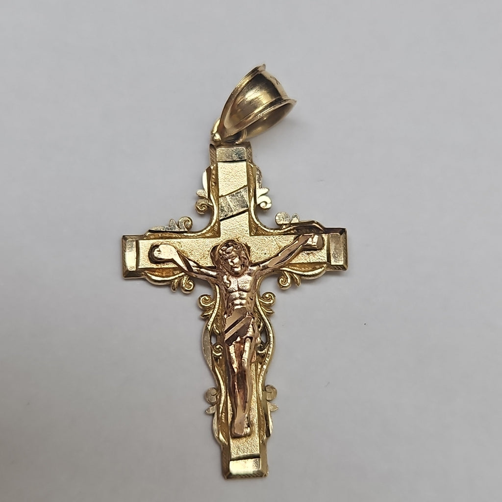 DIJE ORO,ORO COMBINADO 14 K 1,60 GRMS (SEMINUEVO)