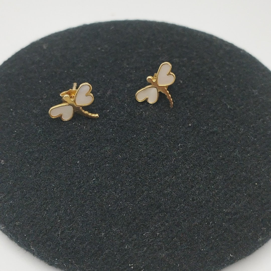 ARETES PAR ORO 14 K 1,00 GRMS (SEMINUEVO)