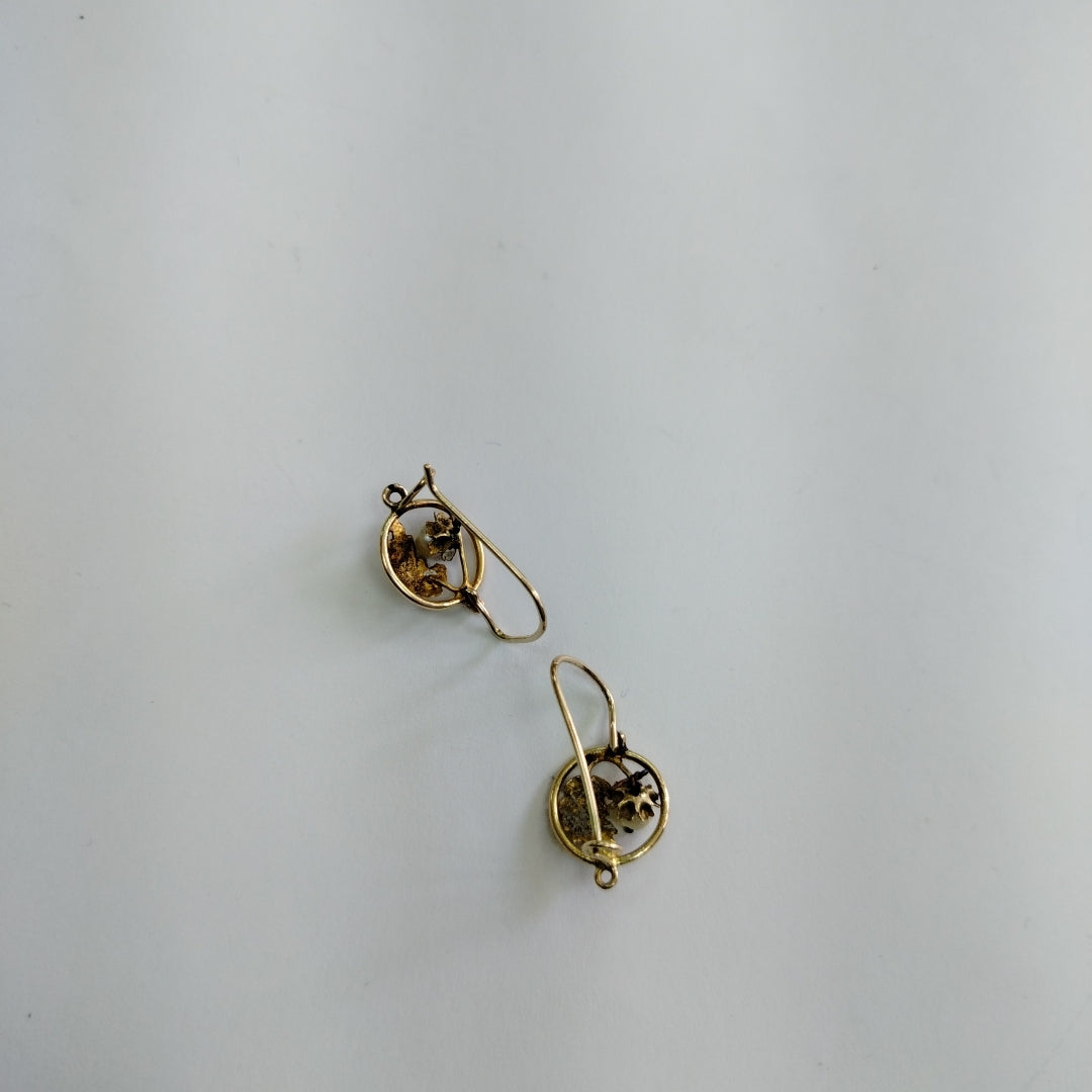 ARETES PAR ORO 8 K 2,00 GRMS (SEMINUEVO)