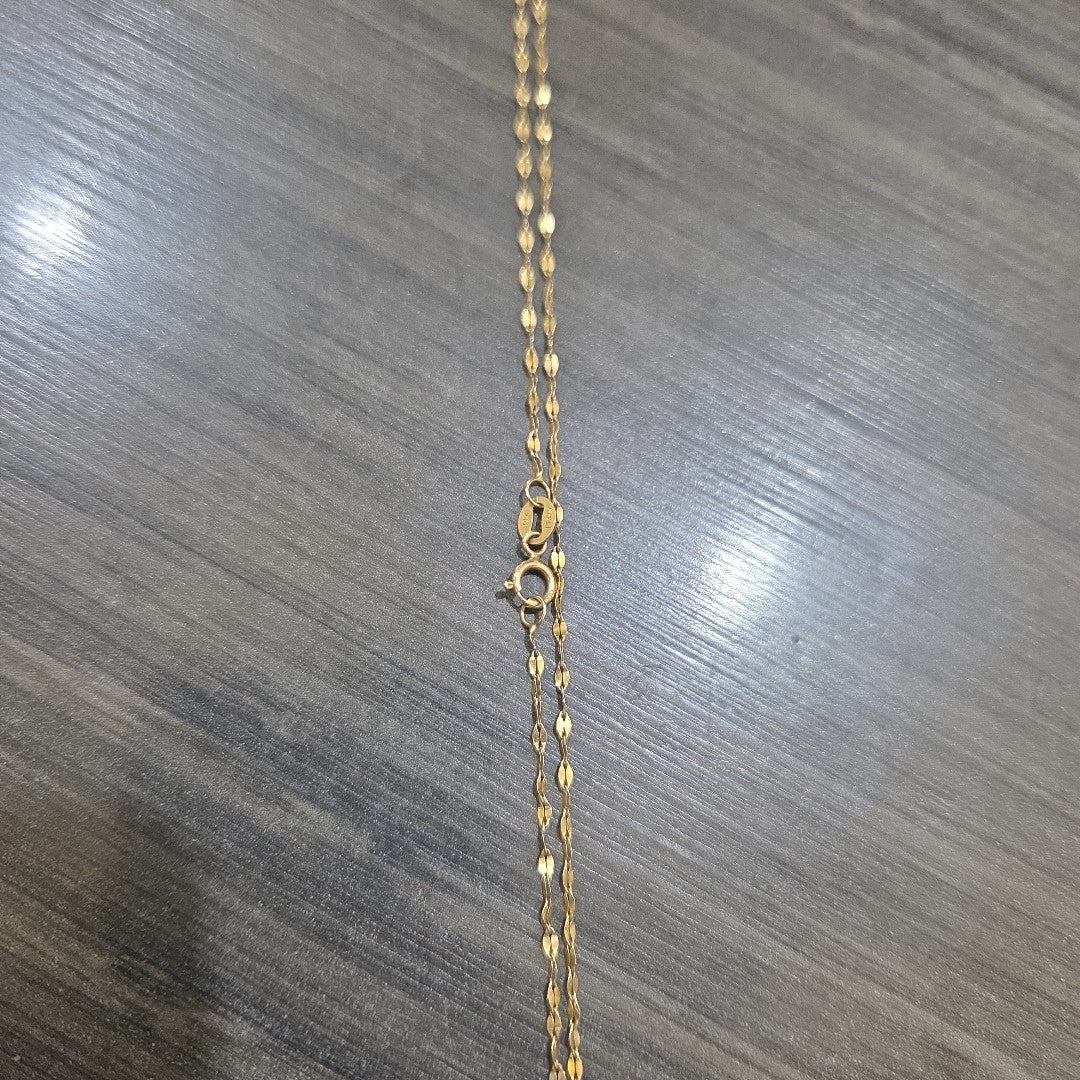 CADENA ORO 10 K 1.3 GRMS (SEMINUEVO)