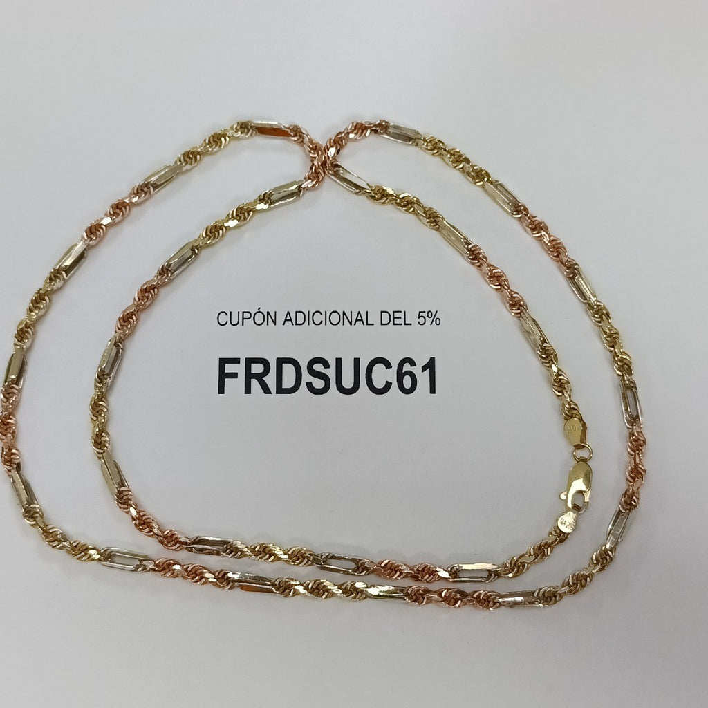 CADENA ORO 10 K 12,90 GRMS (SEMINUEVO)