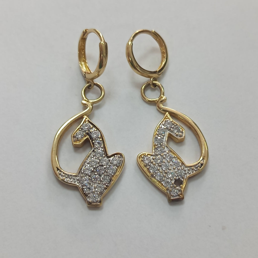 ARRACADAS PAR ORO 14 K 5,00 GRMS (SEMINUEVO)