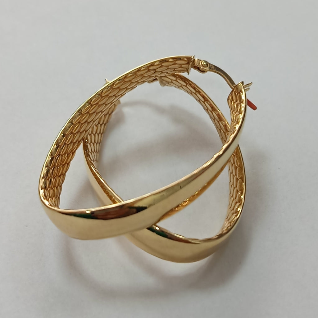 ARRACADAS PAR ORO 14 K 4,60 GRMS (SEMINUEVO)