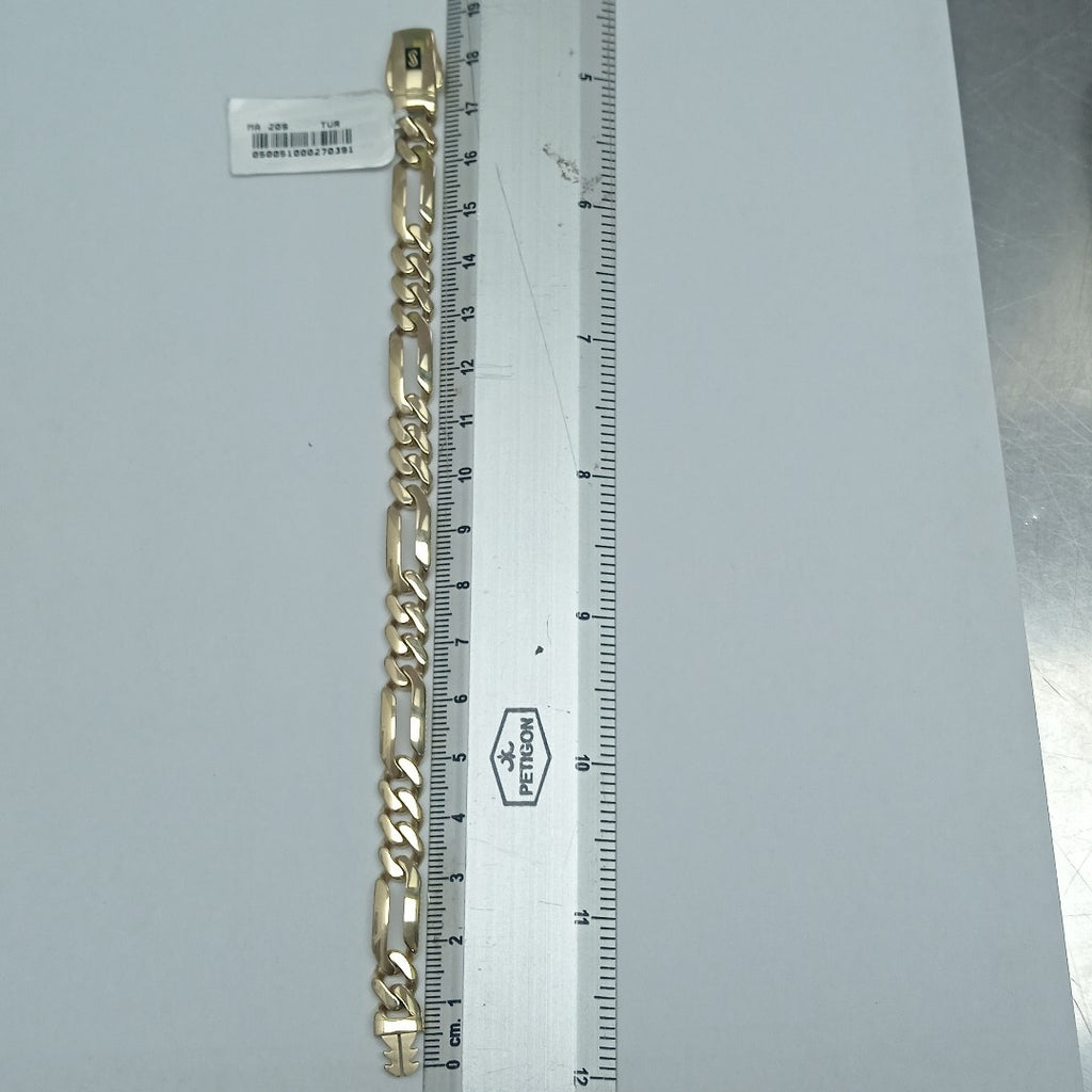PULSERA MONACO ORO 14K 9.2 (NUEVO)
