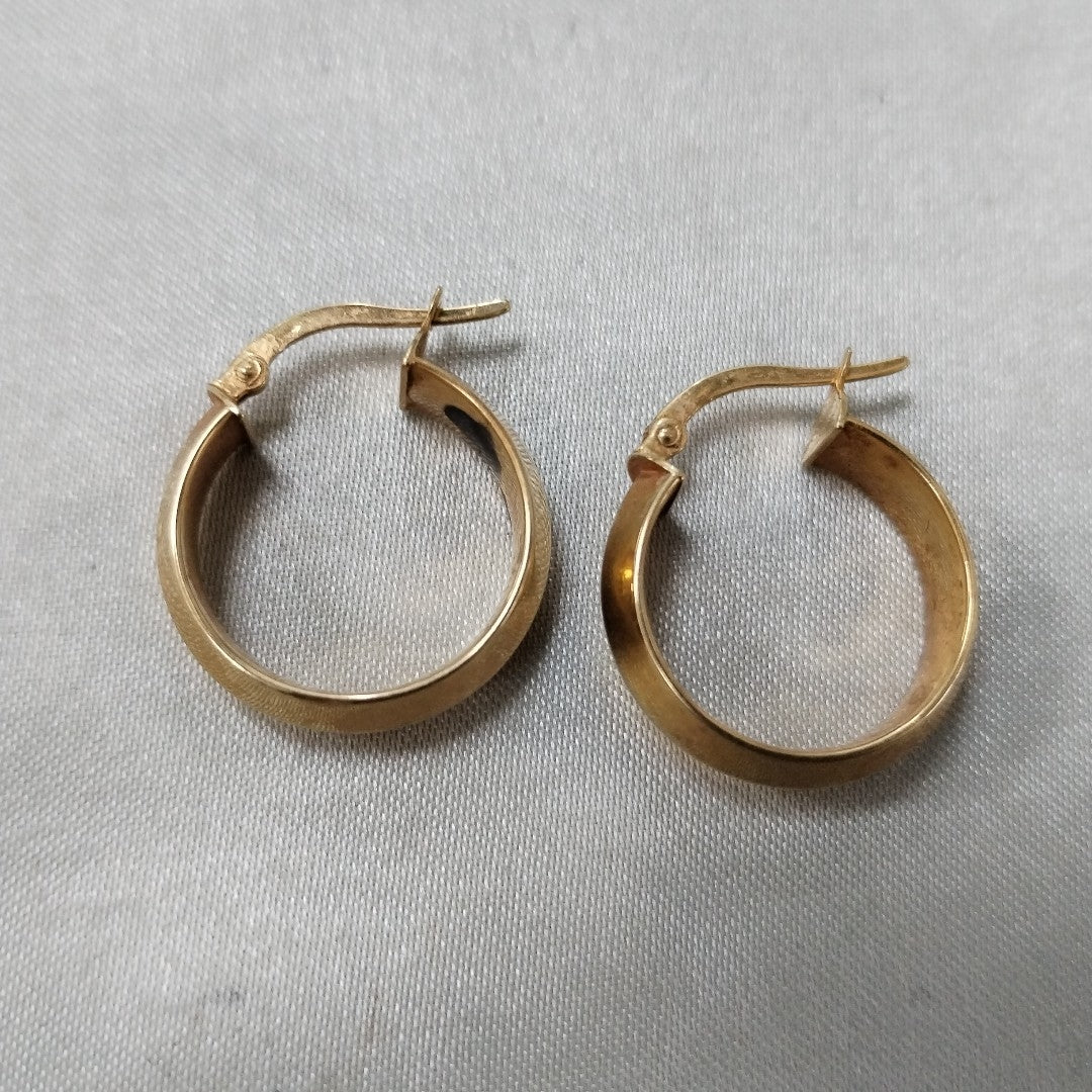 ARRACADAS PAR ORO 14 K 2,10 GRMS (SEMINUEVO)