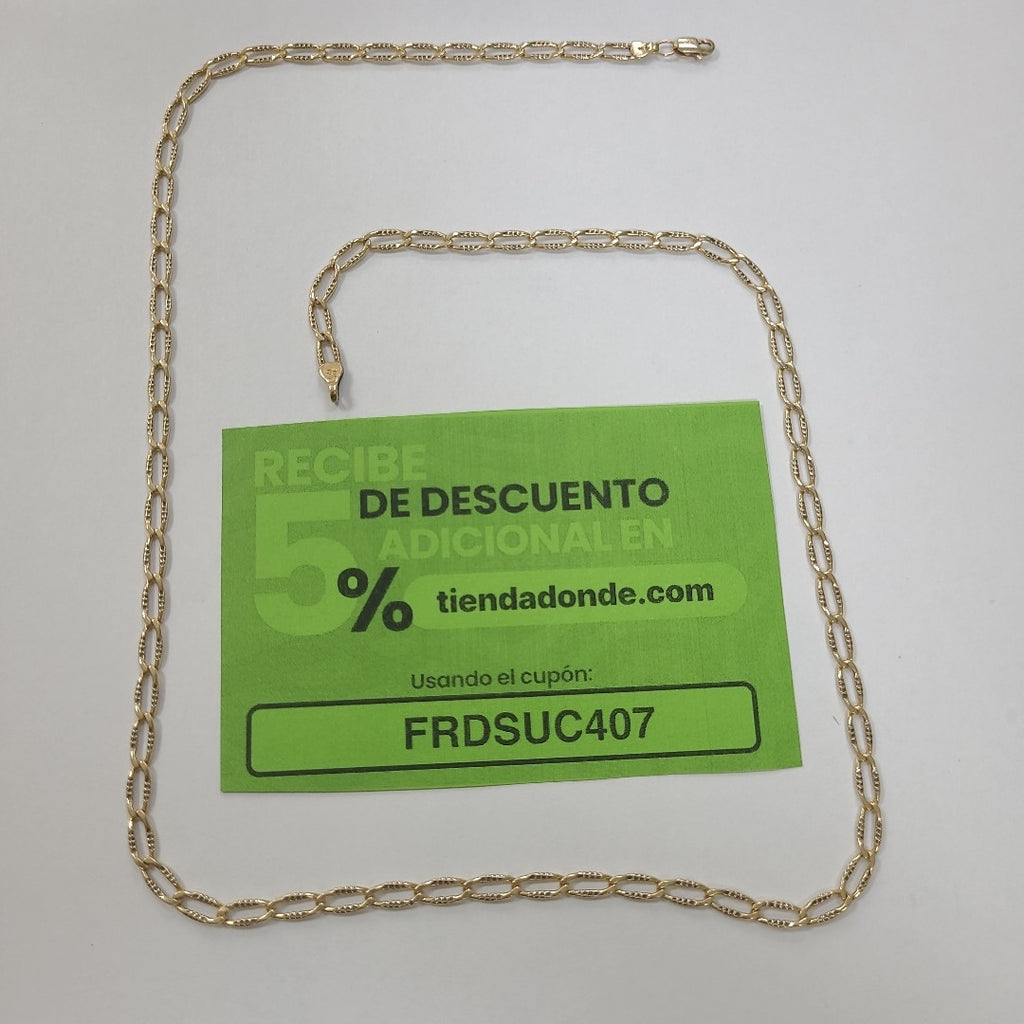 CADENA ORO 10 K 10.7 GRMS (SEMINUEVO)