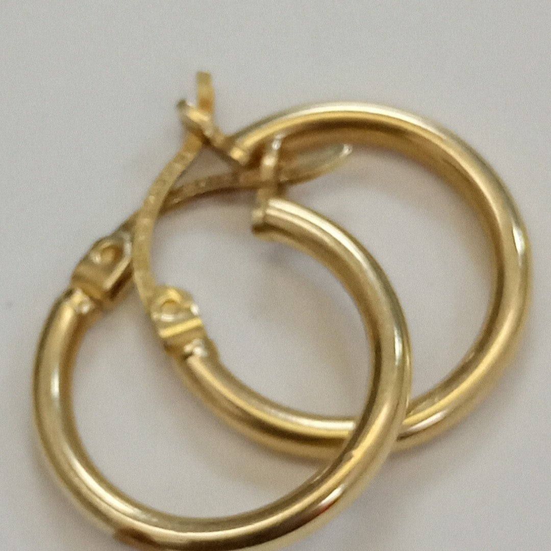 ARRACADAS PAR ORO 14 K 1,60 GRMS (SEMINUEVO)