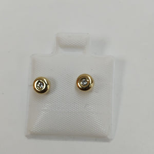 BROQUELES BROQUEL C CIRCONIA 14K 0.27 GR (NUEVO)