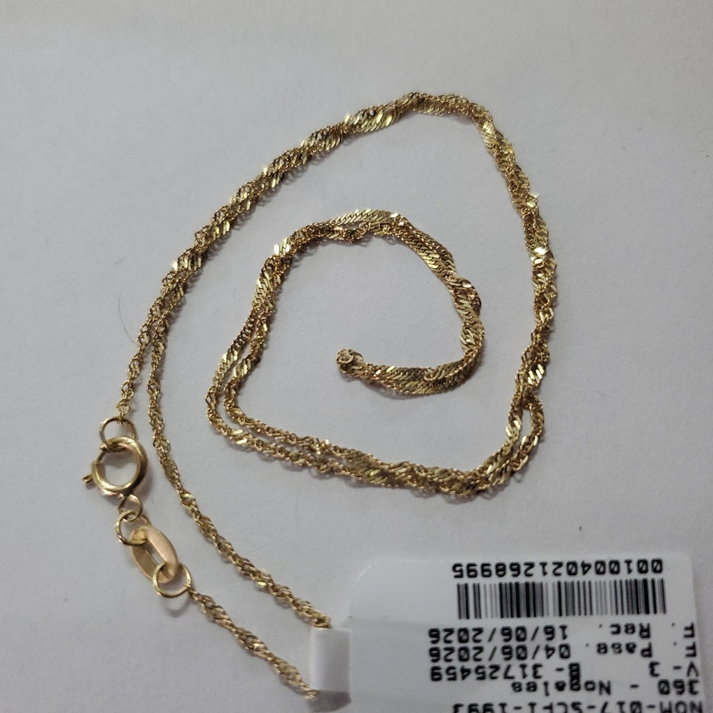CADENA ORO 10 K 1.1 GRMS (SEMINUEVO)