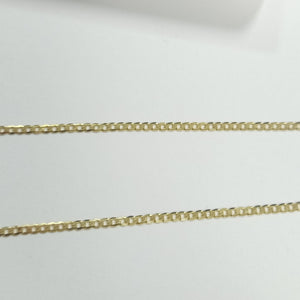 CADENAS BARBADA AMARILLA ORO 14K 1.7 (NUEVO)
