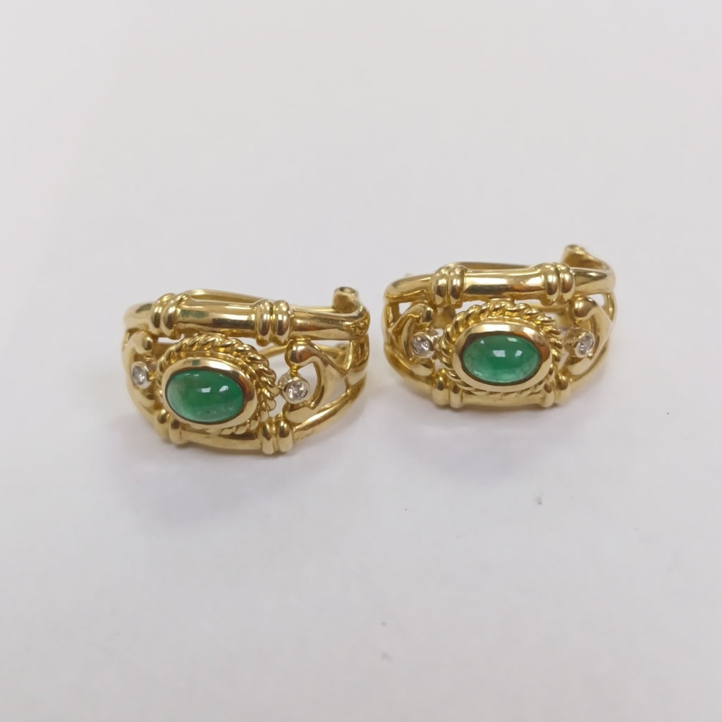 ARETES PAR ORO 14 K 7 GRMS (SEMINUEVO)