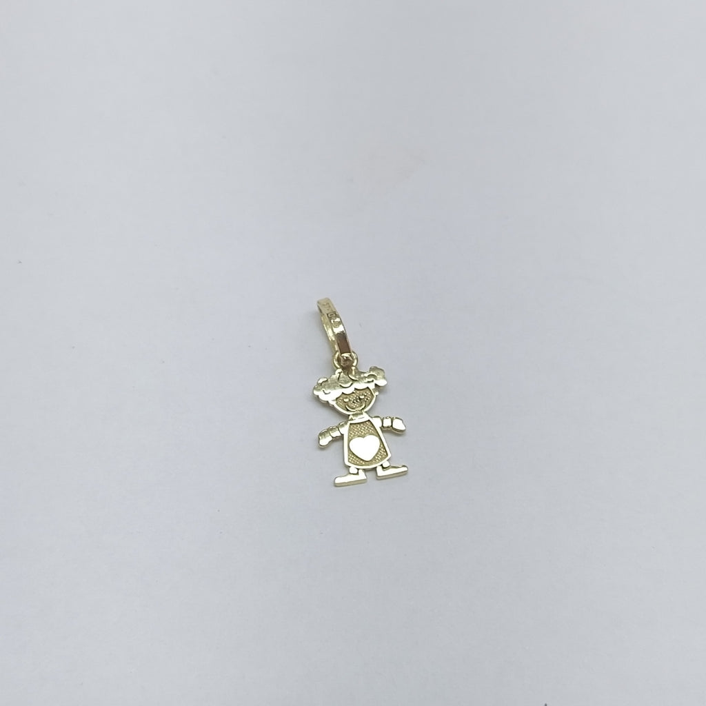 DIJE NIÑA 10K 0.3 GR (NUEVO)