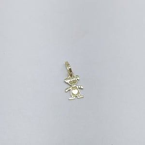 DIJE NIÑA 10K 0.3 GR (NUEVO)