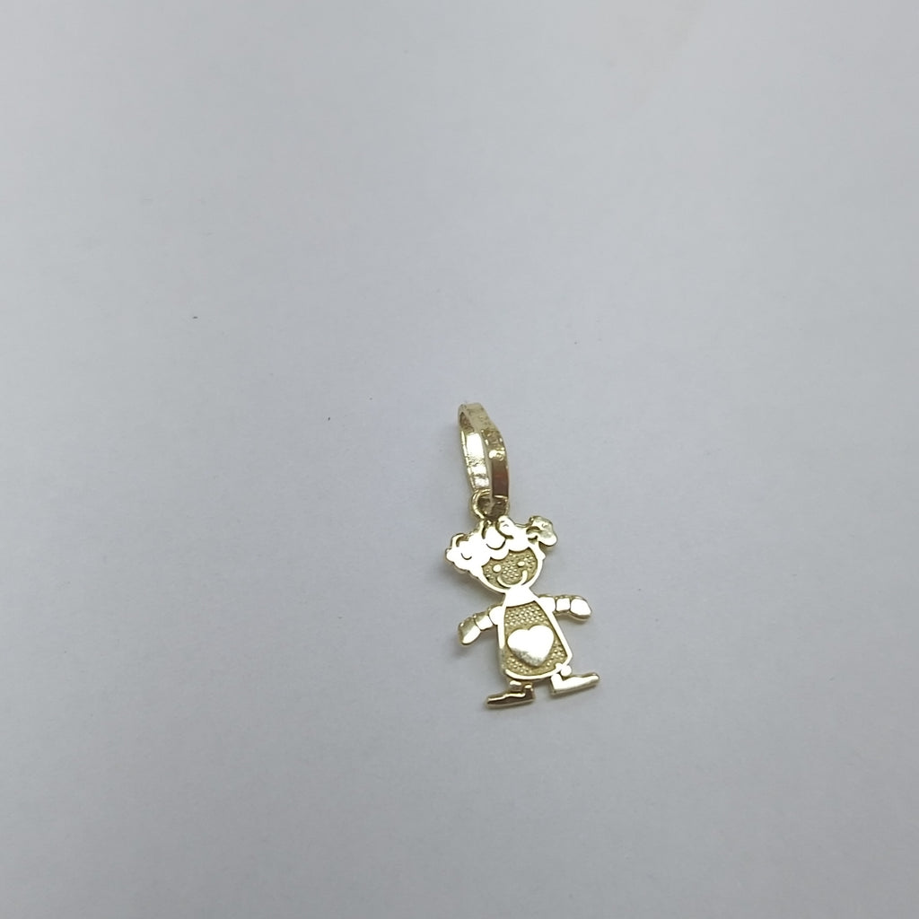 DIJE NIÑA 10K 0.3 GR (NUEVO)