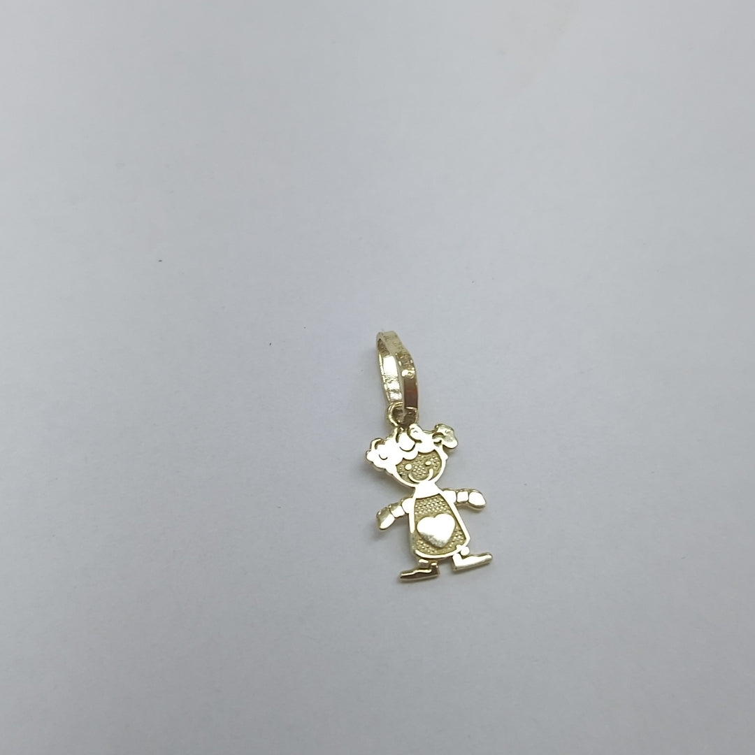 DIJE NIÑA 10K 0.3 GR (NUEVO)