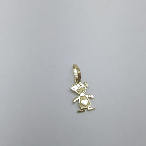 DIJE NIÑA 10K 0.3 GR (NUEVO)