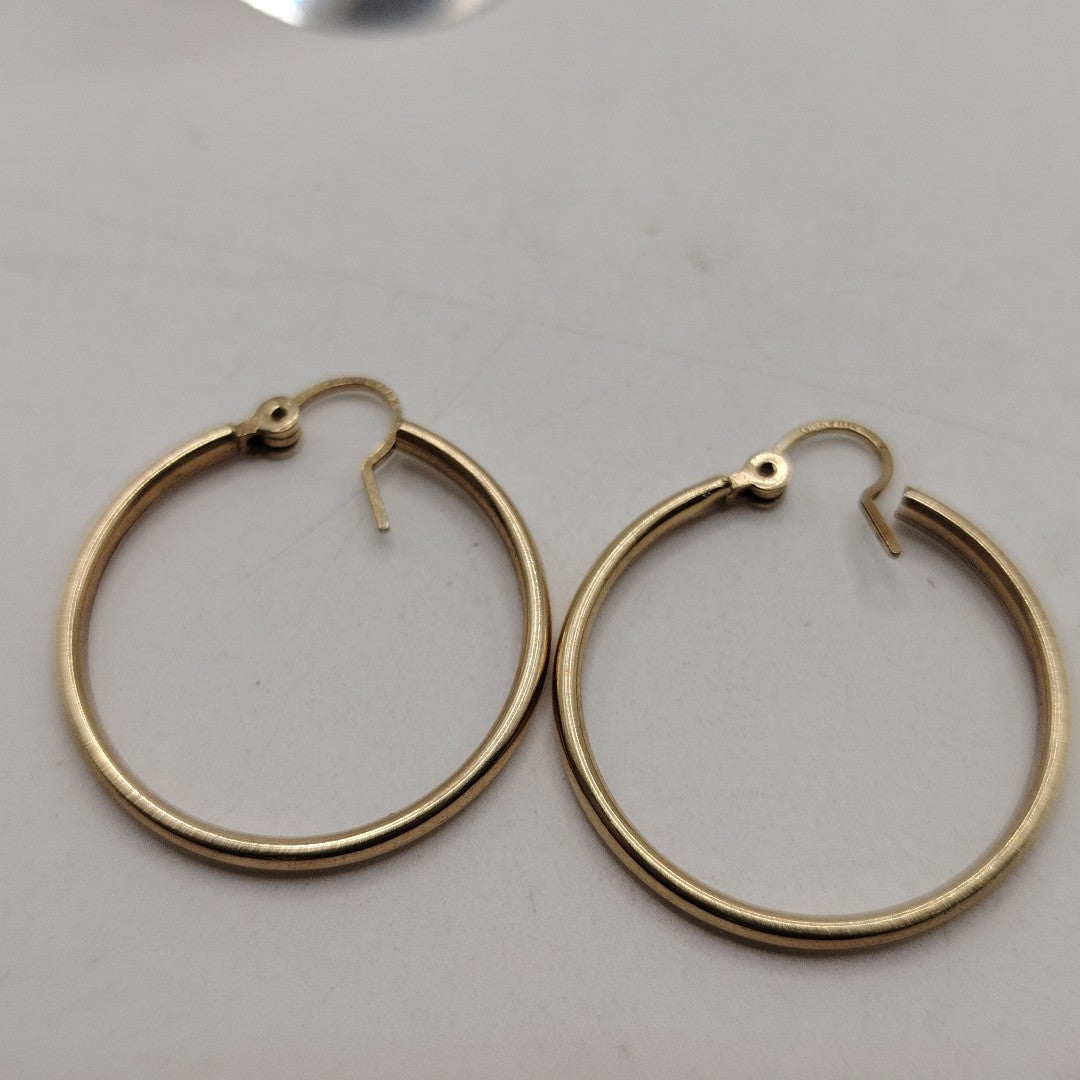 ARRACADAS PAR ORO 10 K 2.4 GRMS (SEMINUEVO)