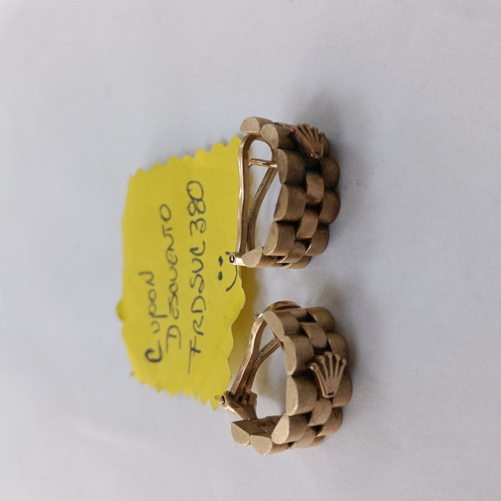 ARETES PAR ORO 14 K 13.3 GRMS (SEMINUEVO)