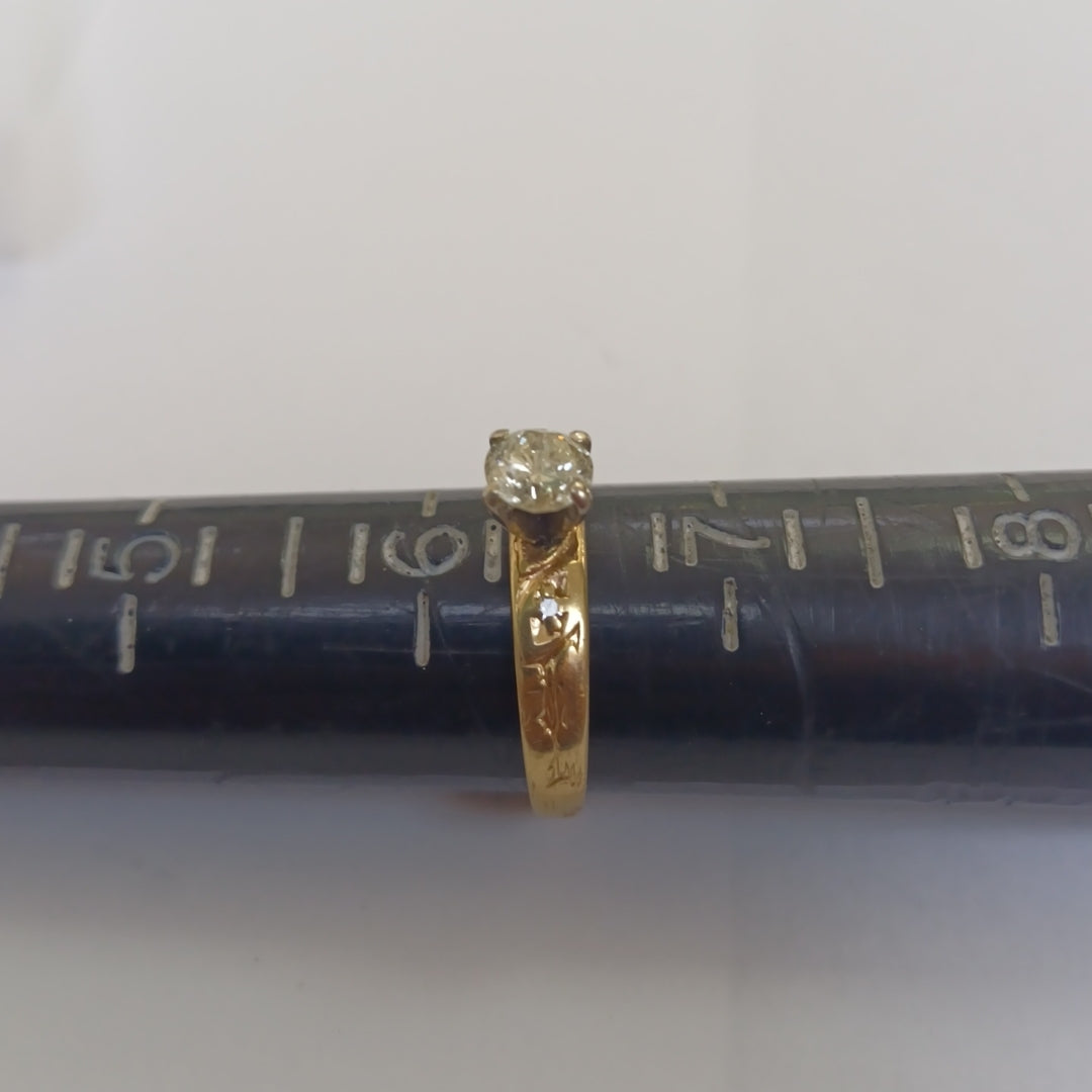 ANILLITO ORO 14 K 2,50 GRMS (SEMINUEVO)