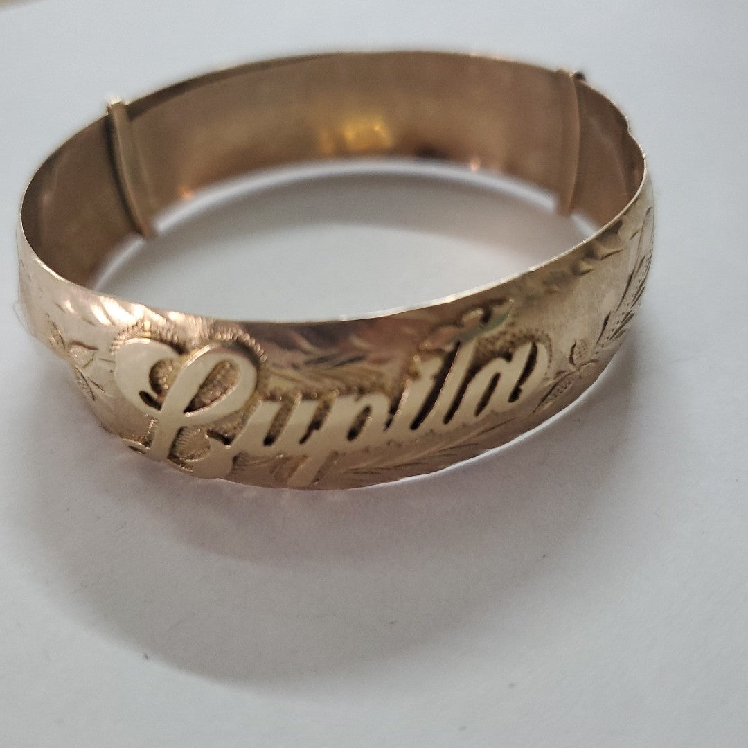 PULSERA RIGIDA ORO 8 K 15.1 GRMS (SEMINUEVO)