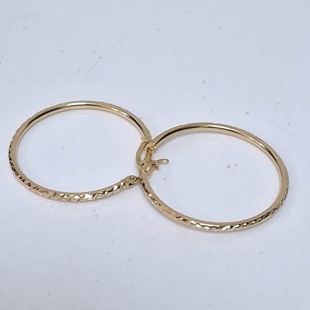ARRACADAS PAR ORO 14 K 3 GRMS (SEMINUEVO)