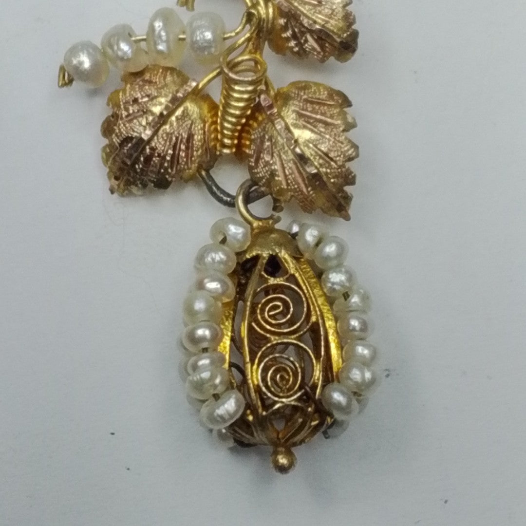 ARETES PAR ORO 8 K 9,70 GRMS (SEMINUEVO)