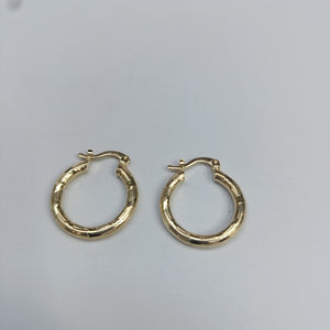 ARETES ARRACADAS 14K 2.6 GR (NUEVO)