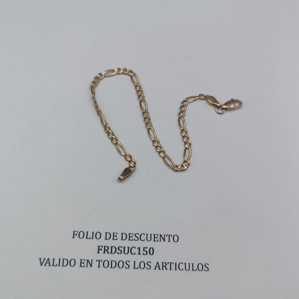 PULSERA ORO 14 K 2.9 GRMS (SEMINUEVO)