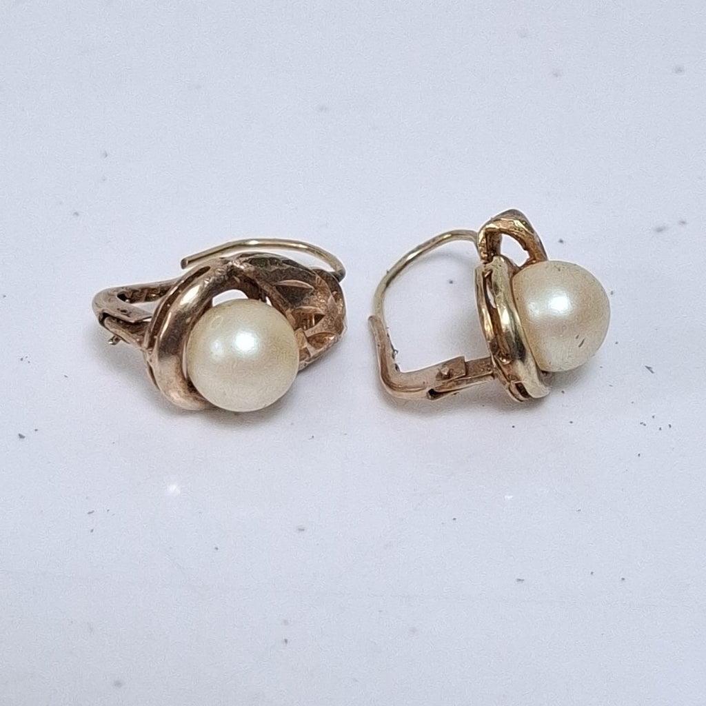 ARETES PAR ORO 10 K 3,20 GRMS (SEMINUEVO)