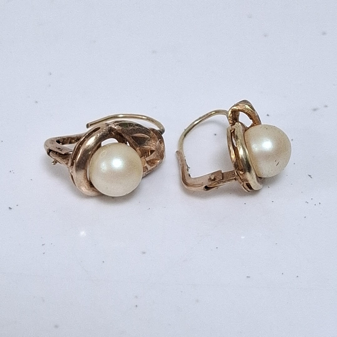 ARETES PAR ORO 10 K 3,20 GRMS (SEMINUEVO)