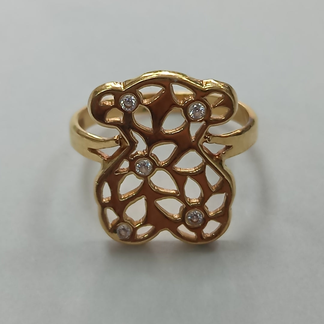 ANILLO ORO 14 K 3,80 GRMS (SEMINUEVO)