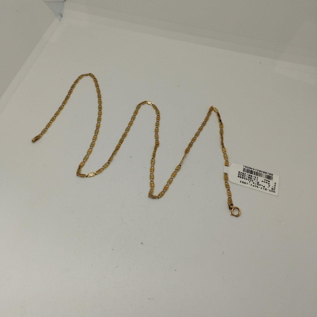 CADENA ORO 10 K 3.7 GRMS (SEMINUEVO)