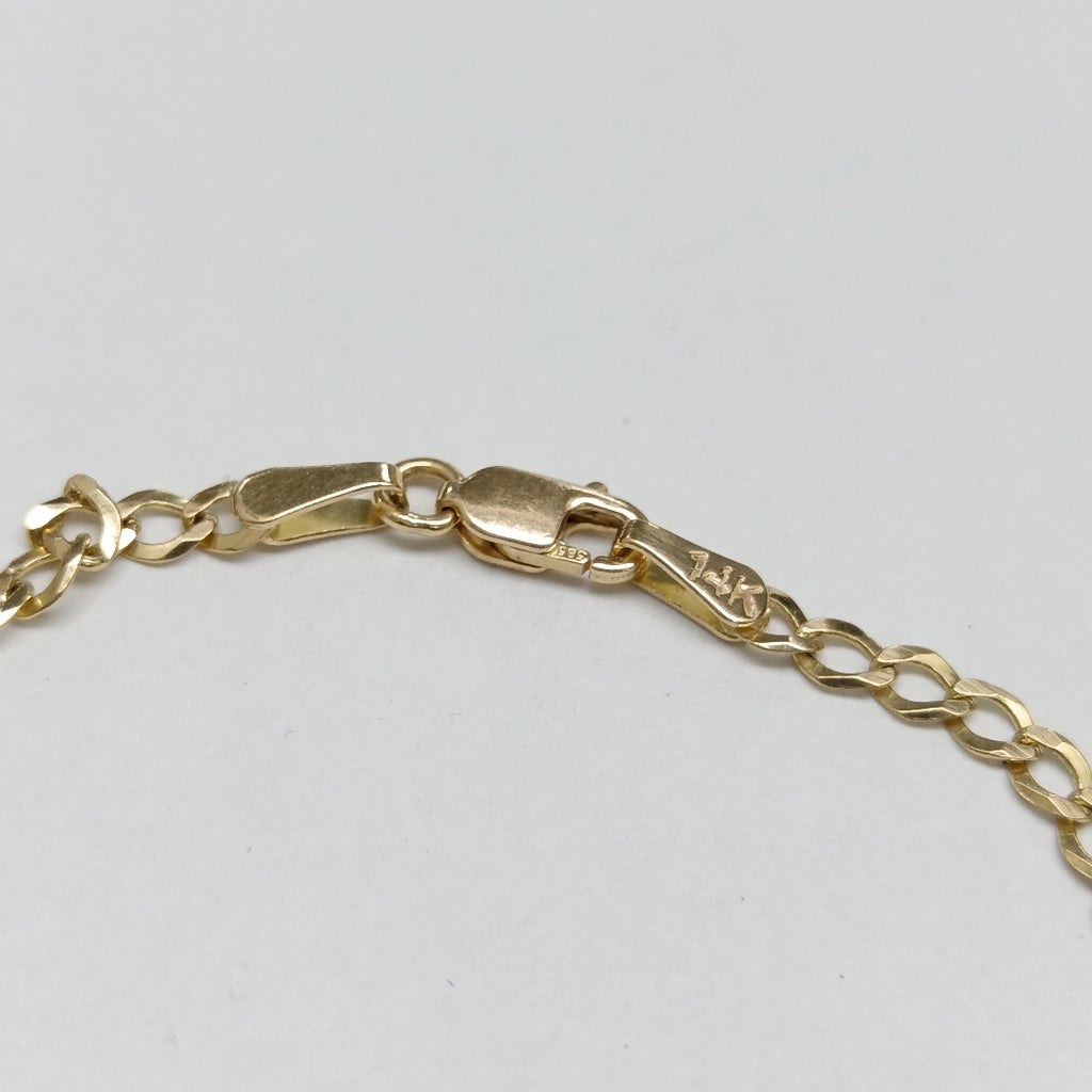 PULSERA ORO 14 K 2 GRMS (SEMINUEVO)