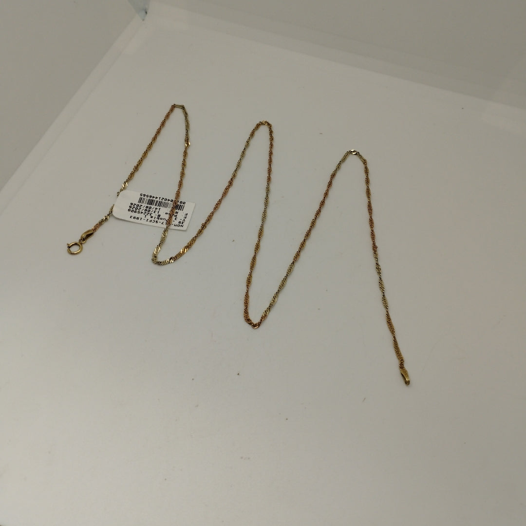 CADENA ORO 10 K 3 GRMS (SEMINUEVO)