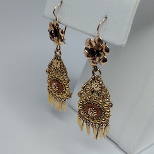 ARETES PAR ORO 10 K 6.2 GRMS (SEMINUEVO)