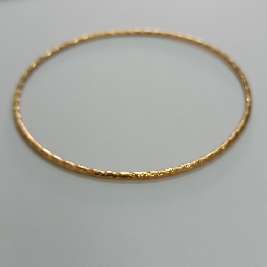 PULSERA RIGIDA ORO 14 K 4,00 GRMS (SEMINUEVO)