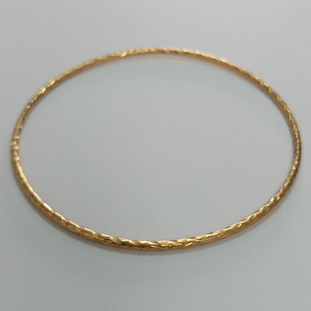 PULSERA RIGIDA ORO 14 K 4,00 GRMS (SEMINUEVO)