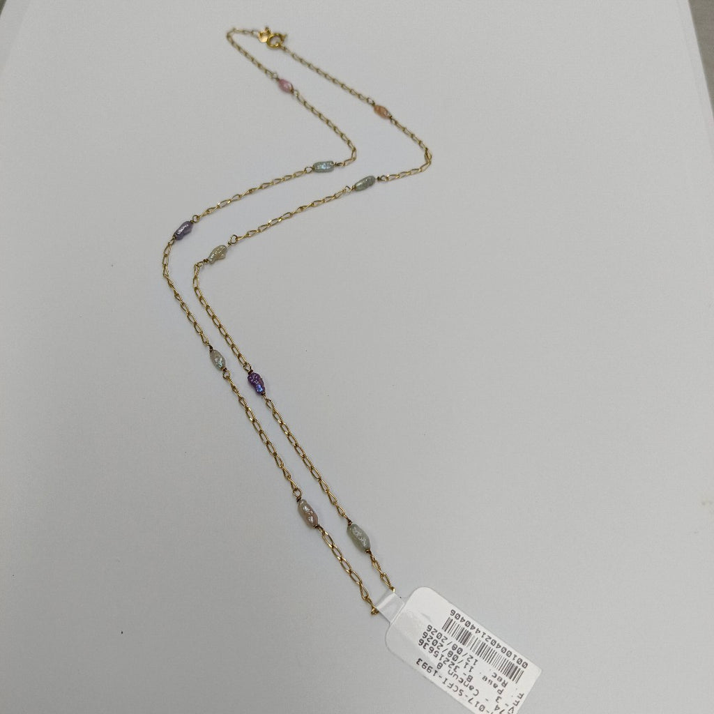 COLLAR ORO 14 K 2.5 GRMS (SEMINUEVO)