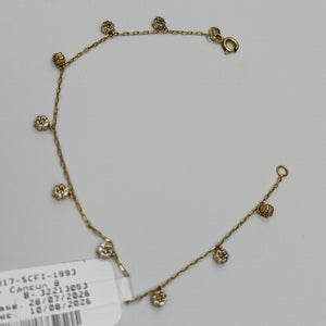 PULSERA ORO 14 K 2 GRMS (SEMINUEVO)