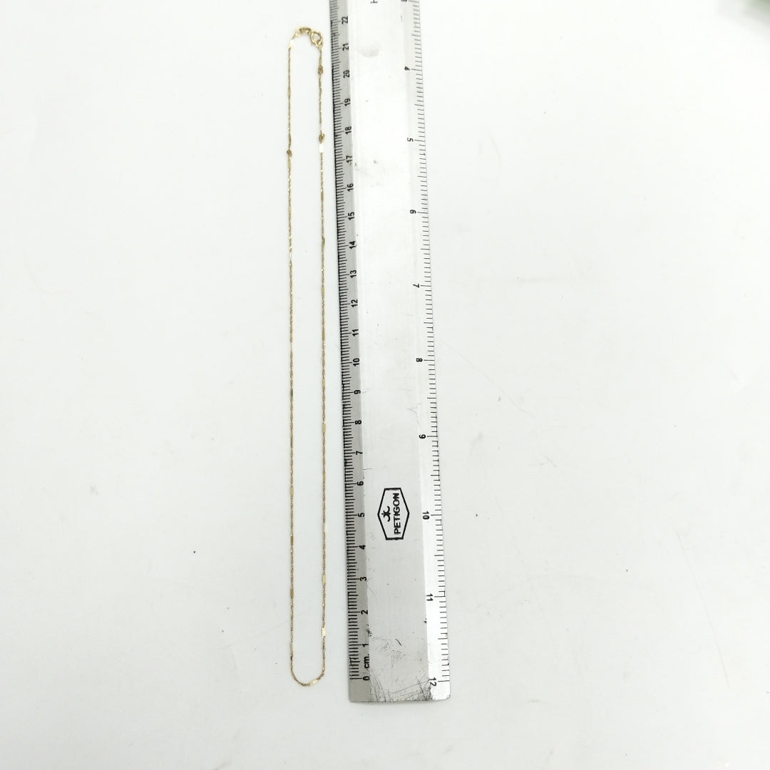 CADENA ORO 14 K 0,90 GRMS (SEMINUEVO)