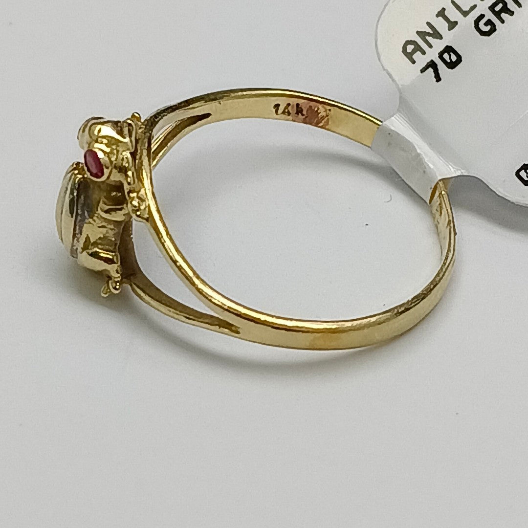 ANILLITO ORO 14 K 1,70 GRMS (SEMINUEVO)