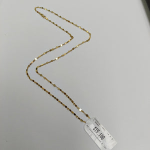 CADENA ORO 14 K 2.1 GRMS (SEMINUEVO)