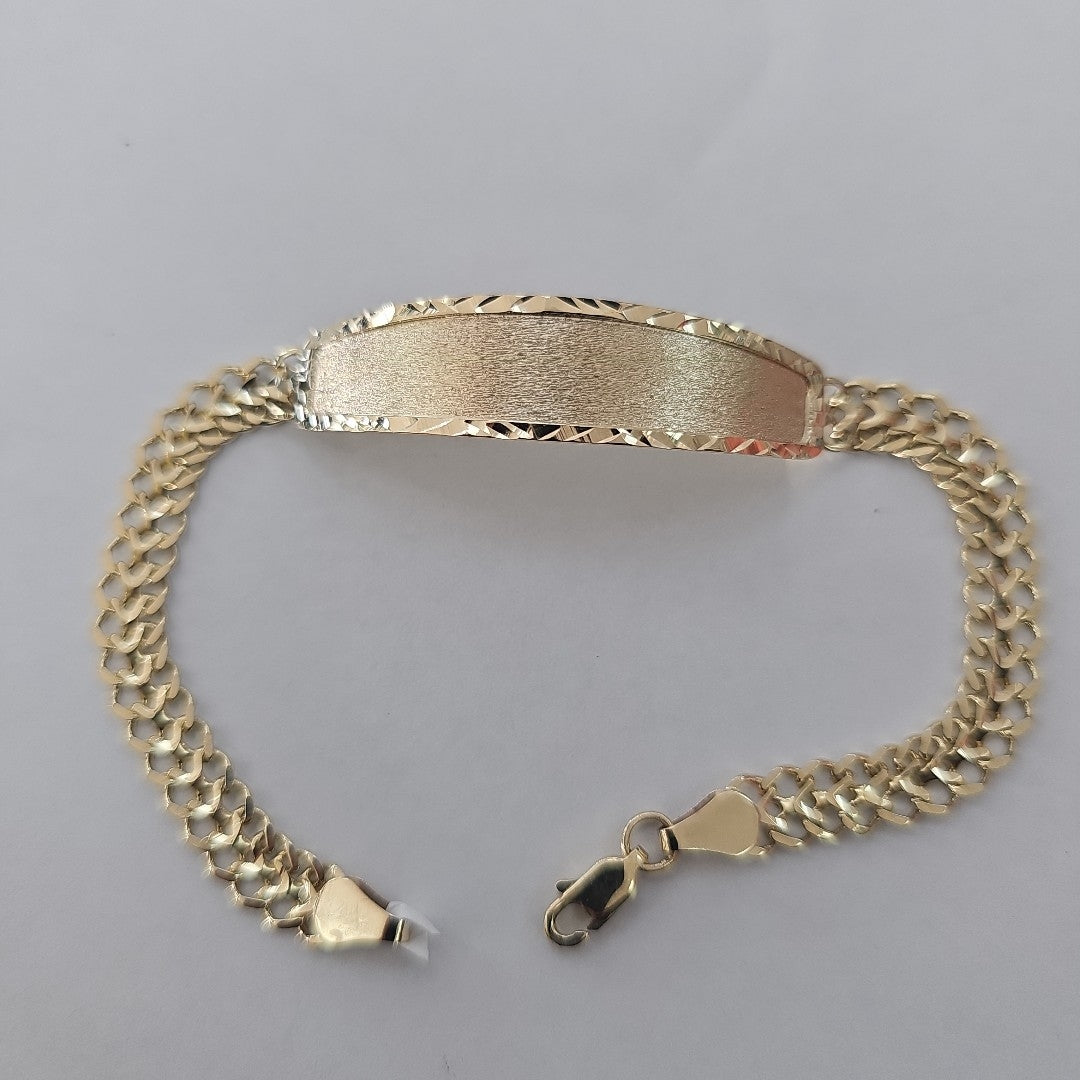 PULSERA ESCLAVA CHINO 14K 21 CM 9.7 GR (NUEVO)