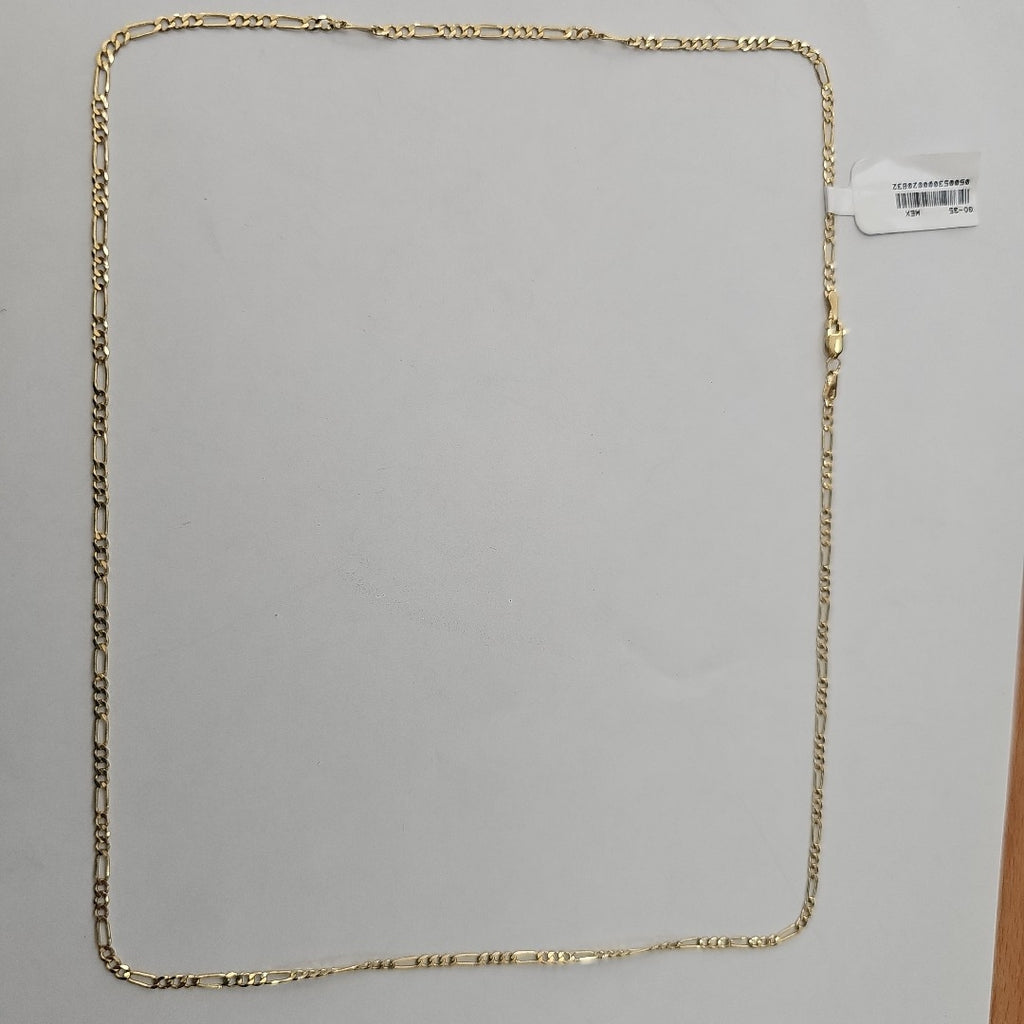 CADENA TEJIDO 3X1 14K 60 CM 5.7 GR (NUEVO)