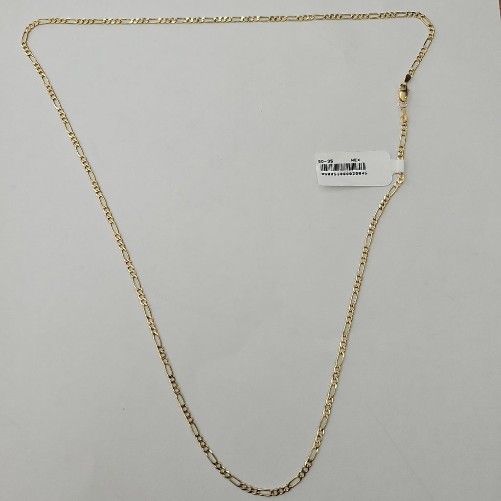 CADENA TEJIDO 3X1 14K 60 CM 5.7 GR (NUEVO)